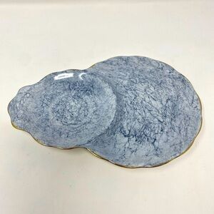 Vintage Royal Albert Gossamer, Bone China Luncheon Tea Dish with Gold Trim